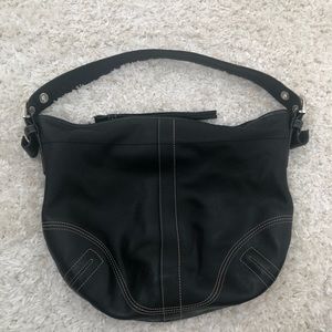 Black Coach Hobo bag
